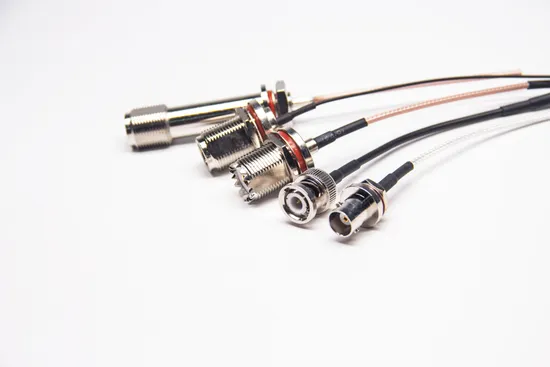 N Type Female Cable Waterproof Crimp Type with Rg405