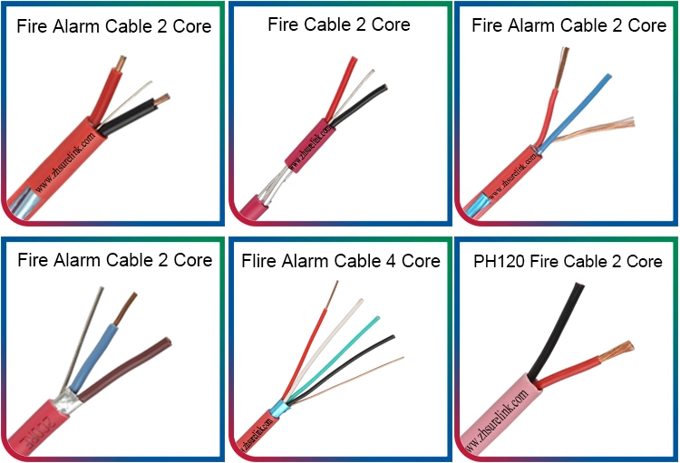 UL Fire Alarm Cable pH120 1.5mm2 2.5mm2 Shielded or Unshielded Fire Resistance Resistant Cable 2cores 4cores Multicore 2c 4c Fire Proof Cable Fire Rated Cable