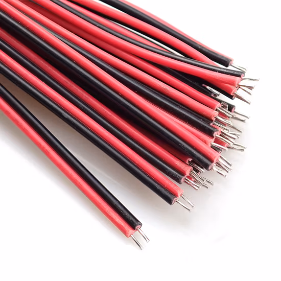 Awm 2468 Tinned Copper 1.25 Spacing Electric Wire PVC Insulation Flat Ribbon Speaker Cable